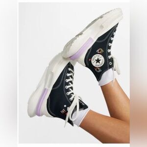 Converse Run Star Legacy CX Butterfly Wings Hi Shoe, A05978C (Womens Size 7)